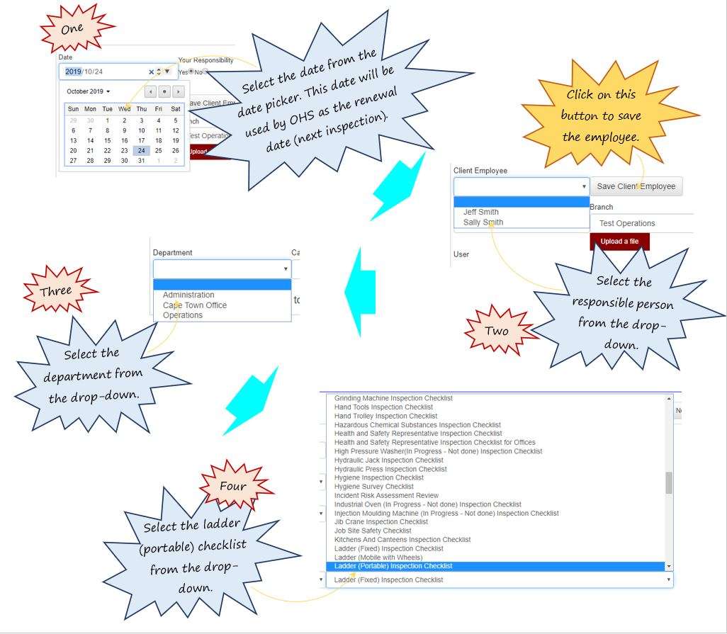 How do I add a new inspection checklist to my Inspection register in OHS Online? How do I add a new inspection checklist to my Inspection register in OHS Online?