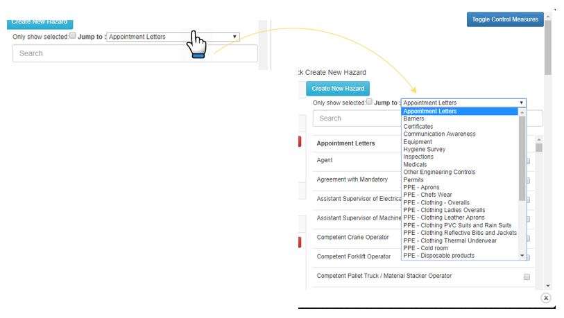 What are the main control measure categories in OHS Online? What are the main control measure categories in OHS Online?