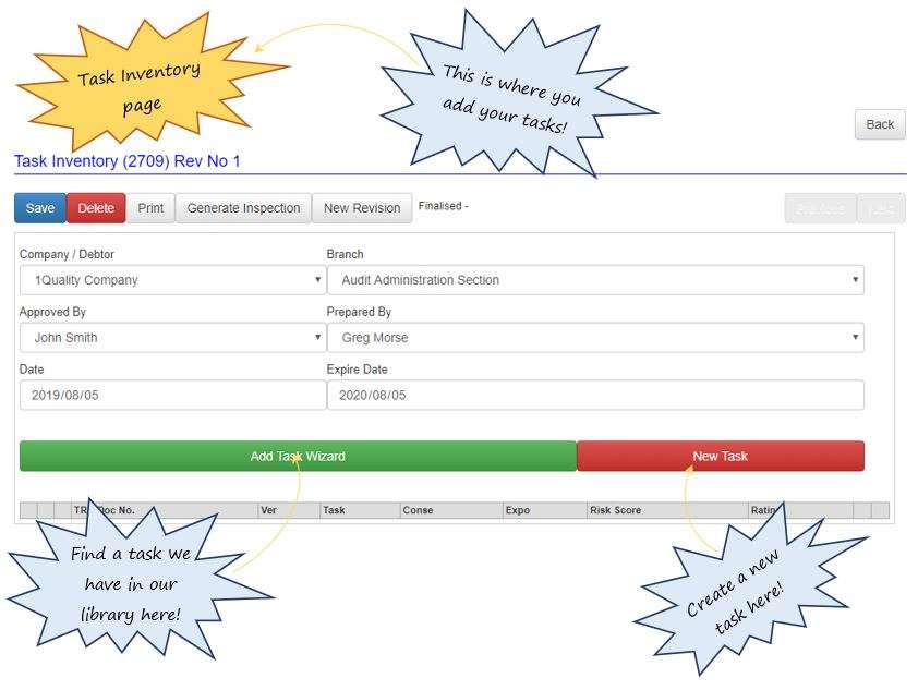 So, how do I add a task to my risk assessment in OHS Online? So, how do I add a task to my risk assessment in OHS Online?