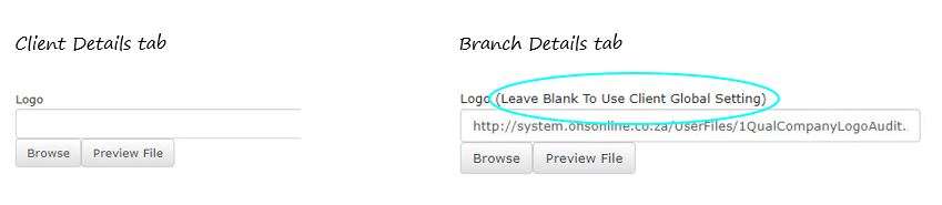 I have more than one branch to my company. Do I need to keep loading my company logo individually to each branch profile in OHS Online?