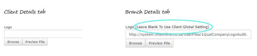 I have more than one branch to my company. Do I need to keep loading my company logo individually to each branch profile in OHS Online? I have more than one branch to my company. Do I need to keep loading my company logo individually to each branch profile in OHS Online?