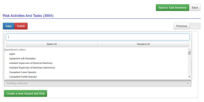 How do I add mitigating control measures for a task when creating a new task in OHS Online? How do I add mitigating control measures for a task when creating a new task in OHS Online?