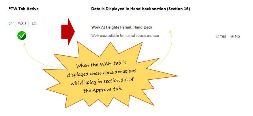 What are the layer effects of the WAH tab, in OHS Online? What are the layer effects of the WAH tab, in OHS Online?
