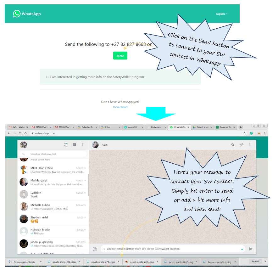 What is the small green logo which appears in the bottom right-hand corner of the SafetyWallet pages? What is the small green logo which appears in the bottom right-hand corner of the SafetyWallet pages?