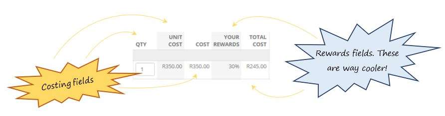 How do the quantity and costing fields work on my SafetyWallet dashboard? How do the quantity and costing fields work on my SafetyWallet dashboard?