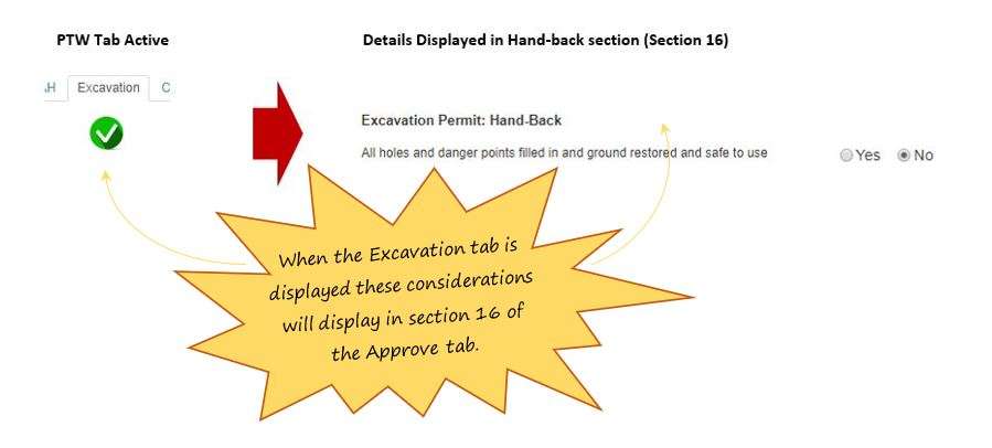 What are the layer effects of the Excavation tab, in OHS Online? What are the layer effects of the Excavation tab, in OHS Online?