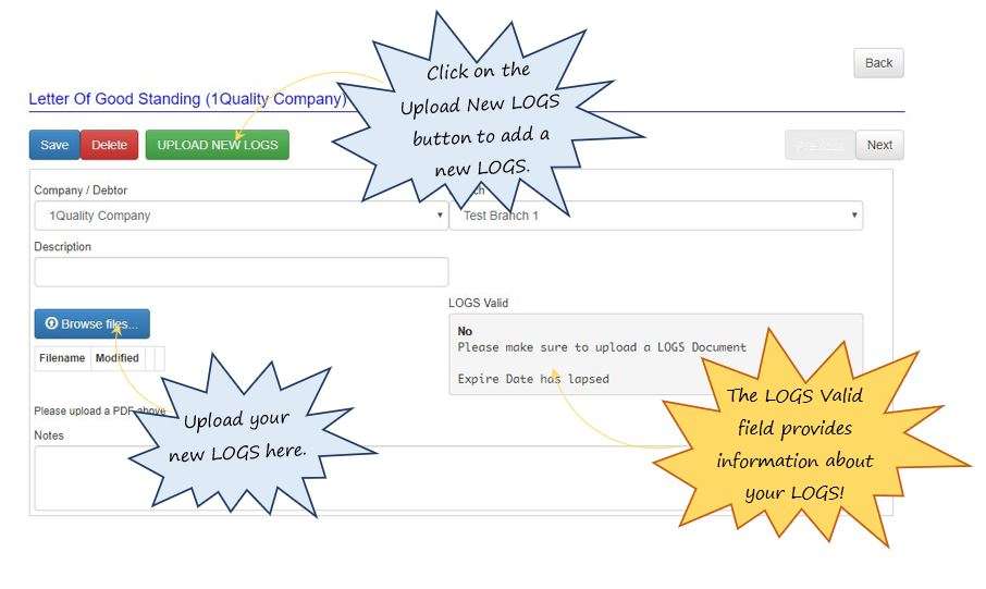 How do I add a new Letter of Good Standing to my Letter of Good Standing register do in OHS Online? How do I add a new Letter of Good Standing to my Letter of Good Standing register do in OHS Online?