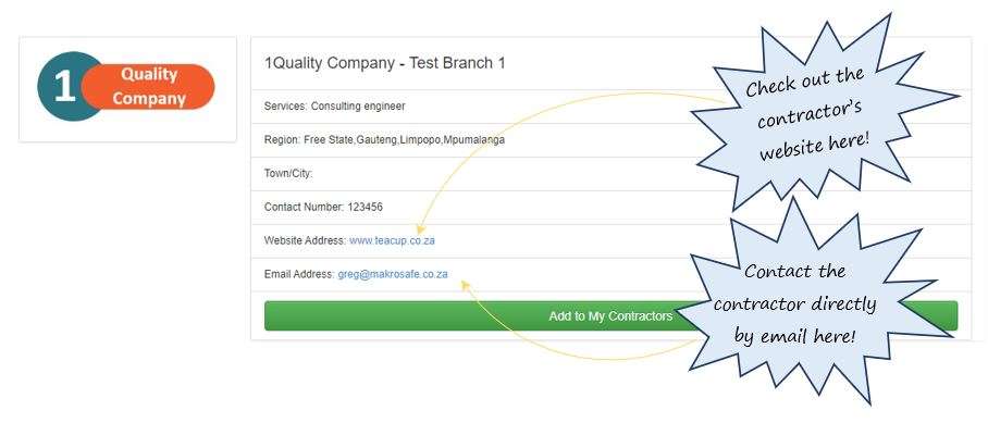 How do I use the Contractor and Supplier Directory in OHS Online? How do I use the Contractor and Supplier Directory in OHS Online?