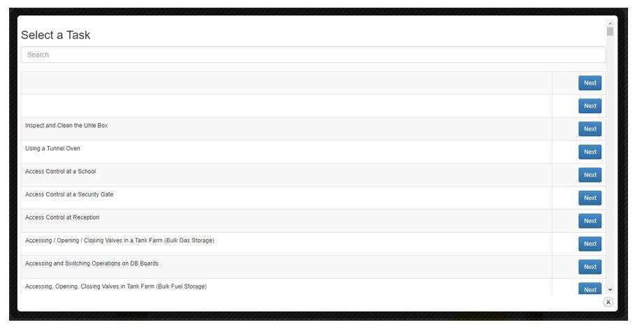 How do I check if a task already exists on OHS Online? How do I check if a task already exists on OHS Online?