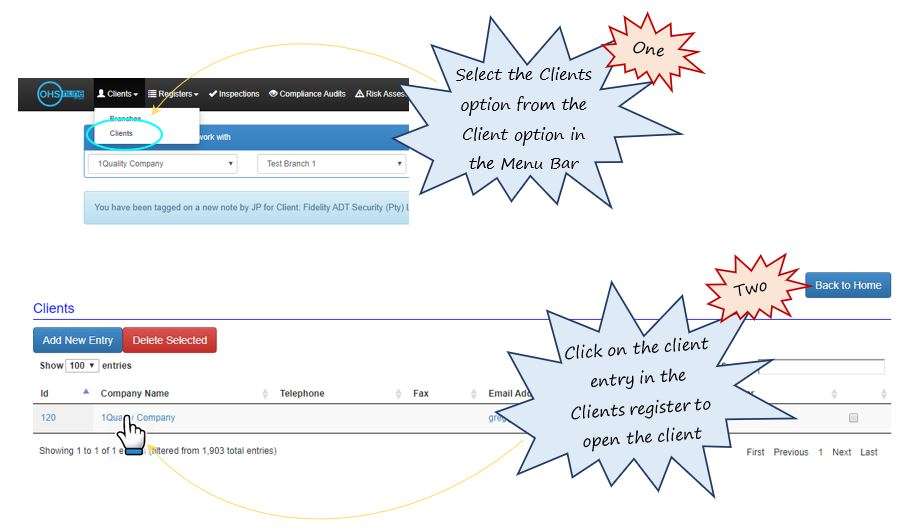 I have more than one branch to my company. Do I need to keep loading my company logo individually to each branch profile in OHS Online? I have more than one branch to my company. Do I need to keep loading my company logo individually to each branch profile in OHS Online?