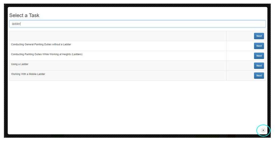 How do I check if a task already exists on OHS Online? How do I check if a task already exists on OHS Online?