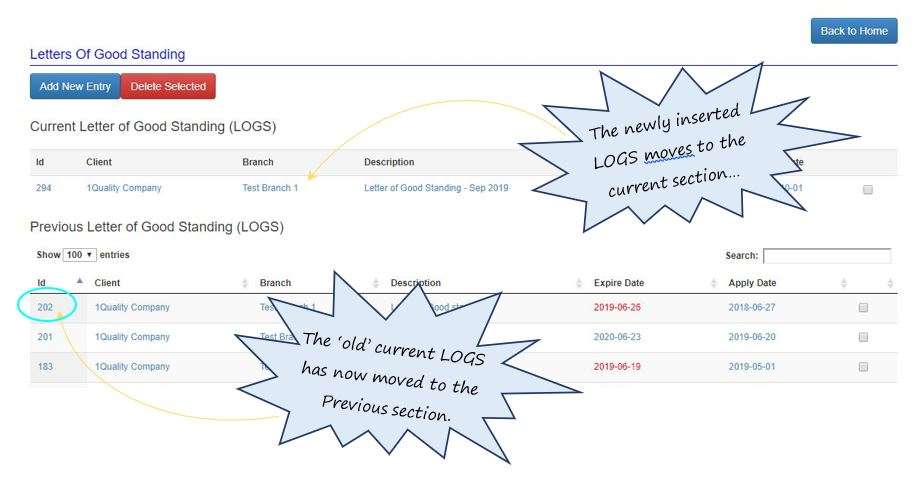 How do I add a new Letter of Good Standing to my Letter of Good Standing register do in OHS Online? How do I add a new Letter of Good Standing to my Letter of Good Standing register do in OHS Online?