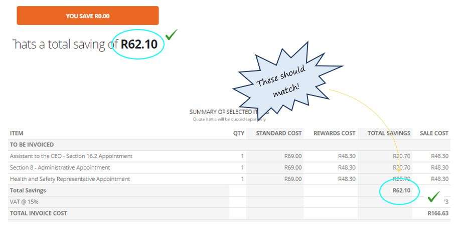 How do I set the reward lines in my check calculator, to my current reward savings status on my SafetyWallet dashboard? How do I set the reward lines in my check calculator, to my current reward savings status on my SafetyWallet dashboard?