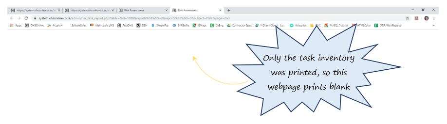 What happens when I click on the  What happens when I click on the
