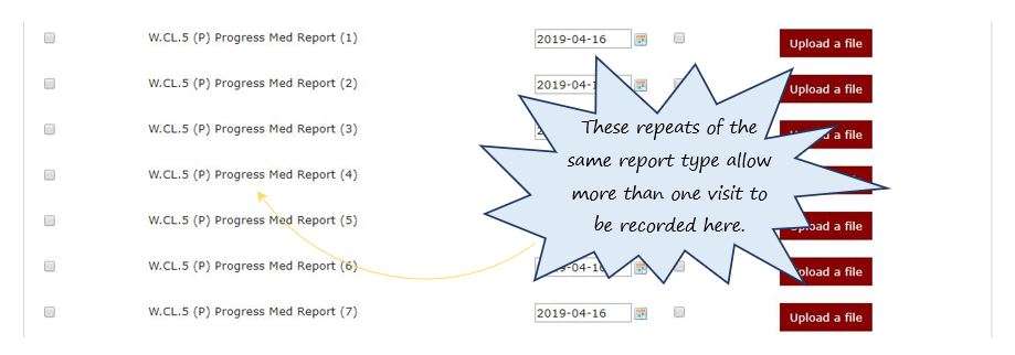 When I look at the list of documents in the Progress (Prog) tab, in the Incidents section in OHS Online, I see there is more than one Progress Report. Why is that? When I look at the list of documents in the Progress (Prog) tab, in the Incidents section in OHS Online, I see there is more than one Progress Report. Why is that?