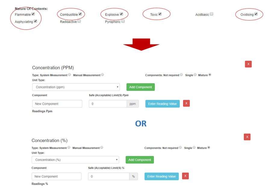 In OHS Online, how do I complete the Vessel Details section in the vessel specific precautions section in the Confined tab? In OHS Online, how do I complete the Vessel Details section in the vessel specific precautions section in the Confined tab?