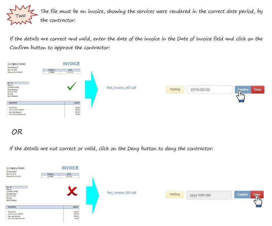 How do I vet a contractor who is displayed in the Vetting Queue in the Contractor Confirmation page in OHS Online? How do I vet a contractor who is displayed in the Vetting Queue in the Contractor Confirmation page in OHS Online?