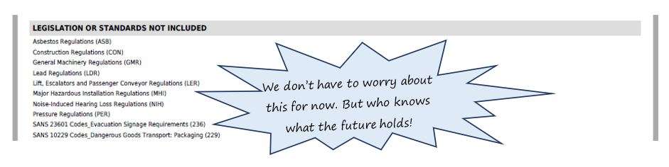 I see there’s another list in the SafetyWallet H&S audit report. What does this one mean? I see there’s another list in the SafetyWallet H&S audit report. What does this one mean?