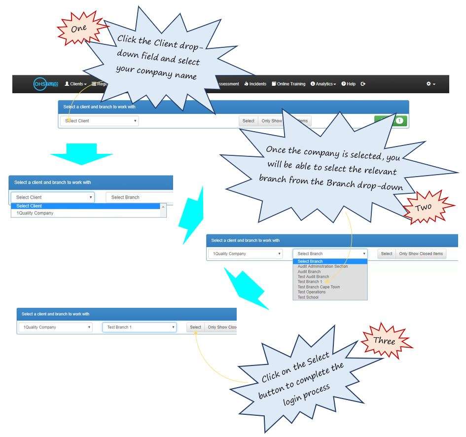 How do I login to OHS Online? How do I login to OHS Online?