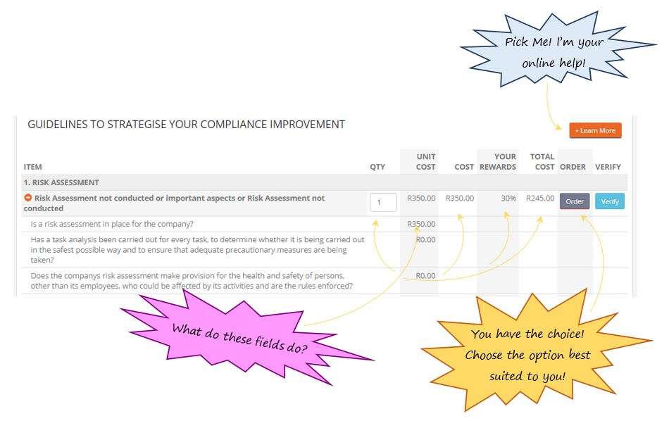 How do I fix my findings, using my SafetyWallet dashboard and how does the guidelines section help me? How do I fix my findings, using my SafetyWallet dashboard and how does the guidelines section help me?