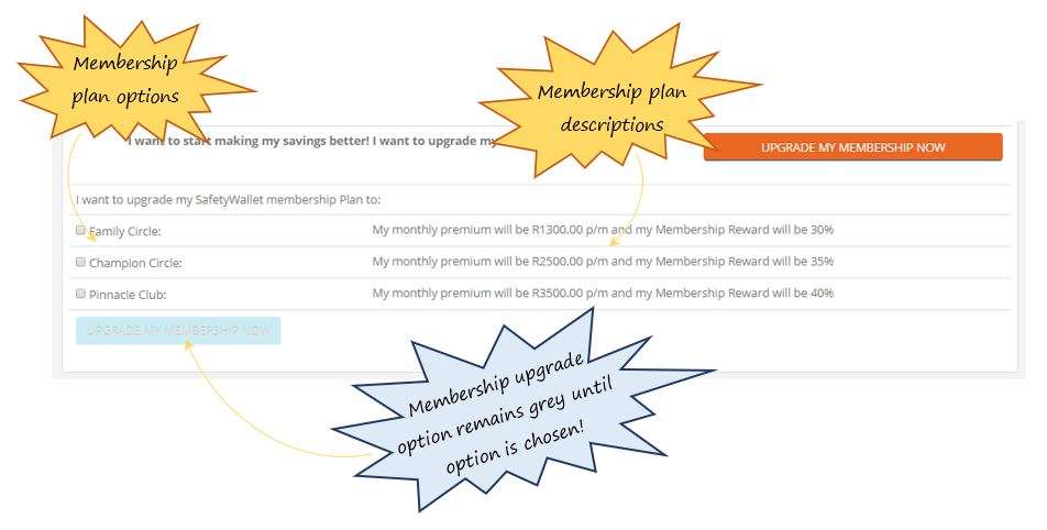I want to upgrade my membership plan now. How do I do this?