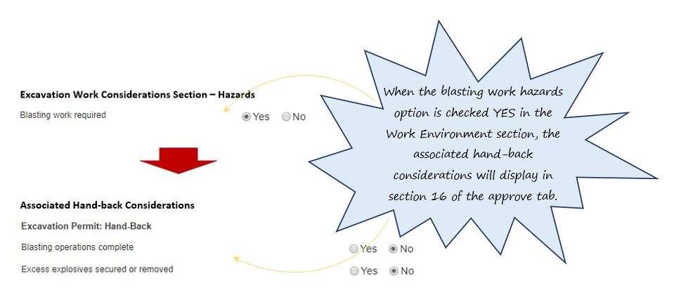 What are the layer effects of the Excavation tab, in OHS Online? What are the layer effects of the Excavation tab, in OHS Online?