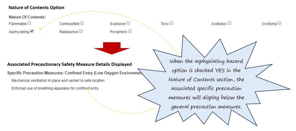 How do I complete the Precautionary Safety Measures section of the Confined tab in the PTW system, in OHS Online? How do I complete the Precautionary Safety Measures section of the Confined tab in the PTW system, in OHS Online?