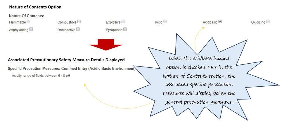 How do I complete the Precautionary Safety Measures section of the Confined tab in the PTW system, in OHS Online? How do I complete the Precautionary Safety Measures section of the Confined tab in the PTW system, in OHS Online?