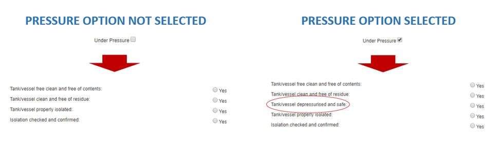 In OHS Online, how do I complete the Vessel Details section in the vessel specific precautions section in the Hot Work tab? In OHS Online, how do I complete the Vessel Details section in the vessel specific precautions section in the Hot Work tab?