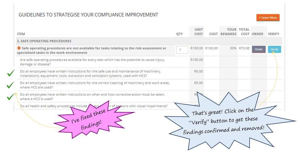 So, if I wanted to fix my findings myself, how would the guidelines section on my SafetyWallet dashboard help me? So, if I wanted to fix my findings myself, how would the guidelines section on my SafetyWallet dashboard help me?