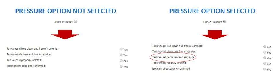 In OHS Online, how do I complete the Vessel Details section in the vessel specific precautions section in the Confined tab? In OHS Online, how do I complete the Vessel Details section in the vessel specific precautions section in the Confined tab?