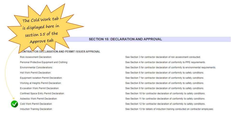 What are the layer effects of the Cold Work tab, in OHS Online? What are the layer effects of the Cold Work tab, in OHS Online?