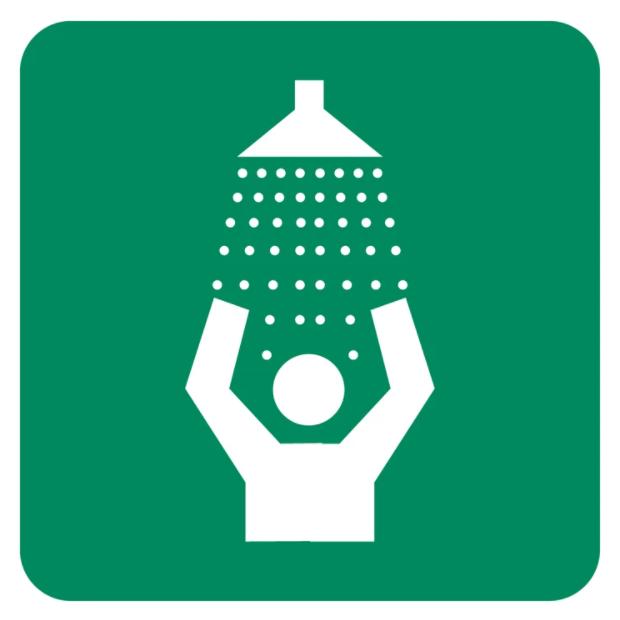 Safety Shower Location GA20 ABS 290